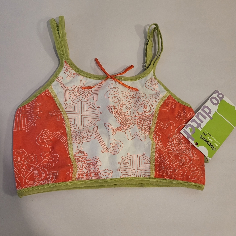 4/$10 Girls Colorful Bralette Claesen's NWT Size 10